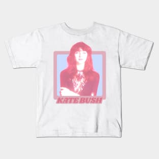 Kate Bush Pastel Vintage Kids T-Shirt